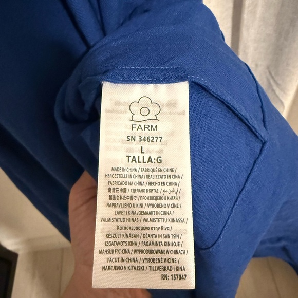 FARM Rio Blue Fish Dress - Picture 5 of 9